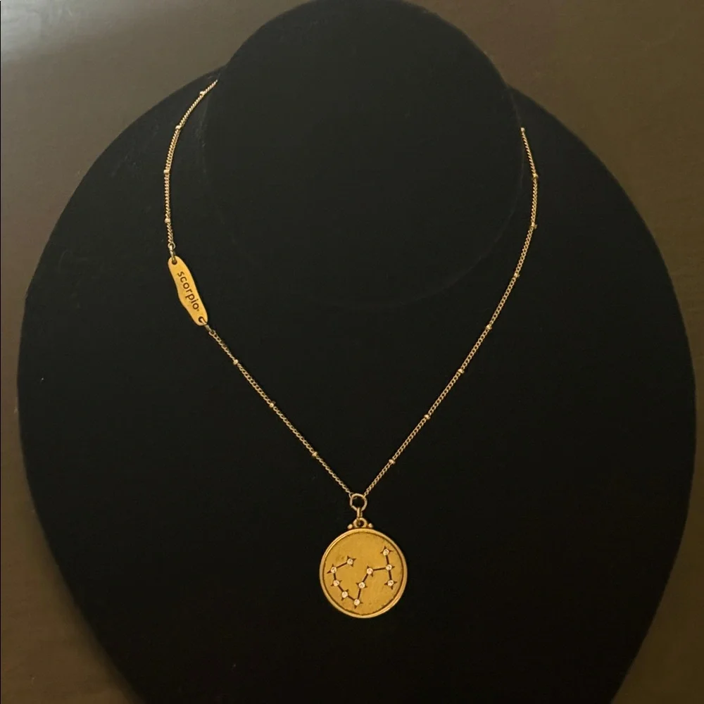 LIKE NEW Scorpio Constellation Necklace - Sequin Brand - Picture 2 of 8